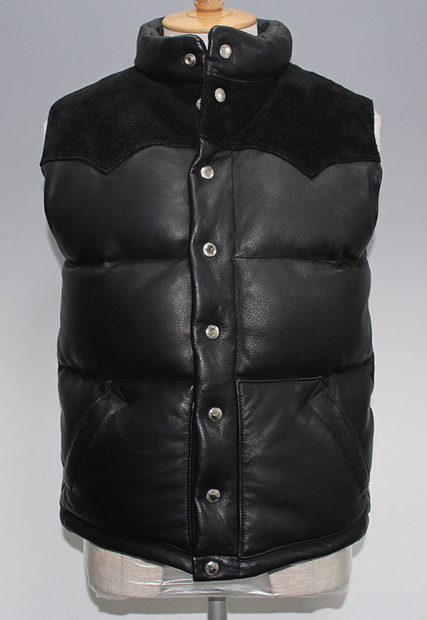 JOE McCOY/ジョーマッコイ DEER SKIN DOWN VEST ディアスキンダウン