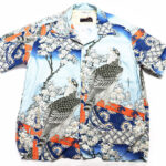 SUN SURF × Hokusai (サンサーフ × 葛飾北斎) スペシャルエディション アロハシャツ “桜花に鷹図” SS39327 買取実績